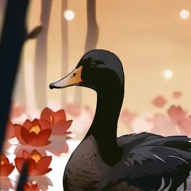 chat with ai character: duck 