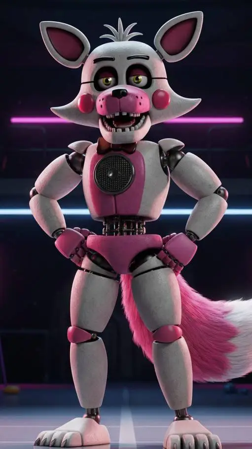 ai character: funtime foxy  background