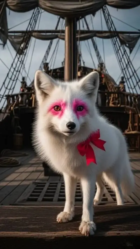 ai character: glam rock mangle  background