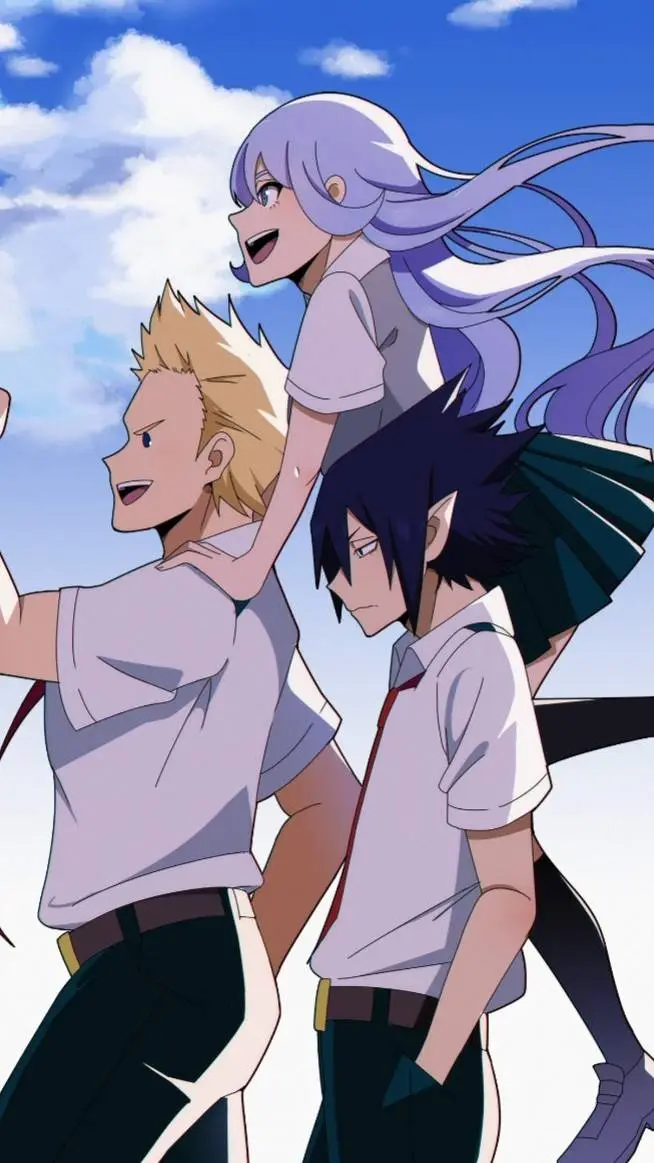 ai character: The Big Three MHA background