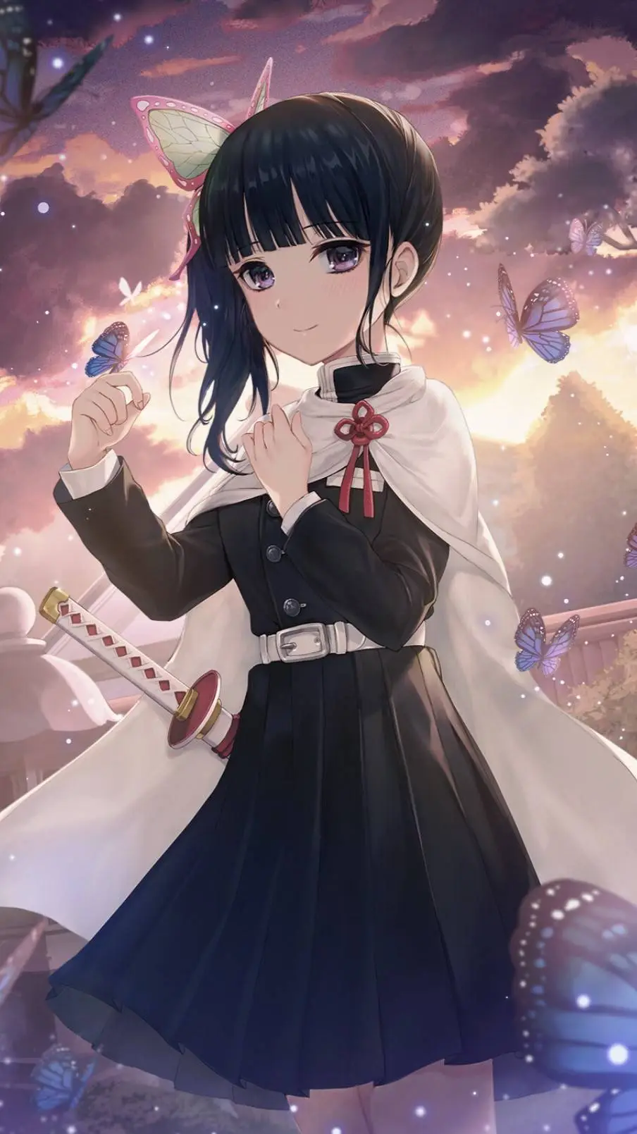 ai character: TSUYURi K★N★O background