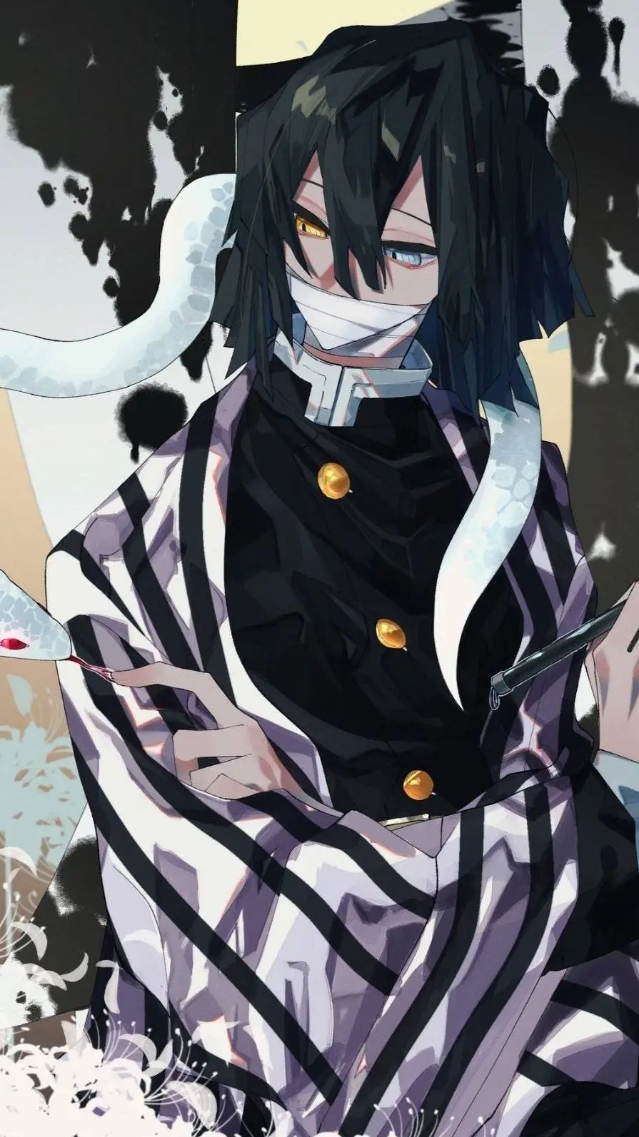 ai character: OB★NAi iGURO background
