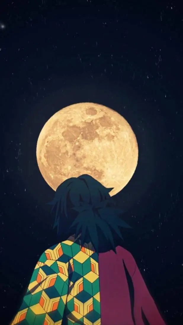 ai character: iN THƐ MOONLiGHT background