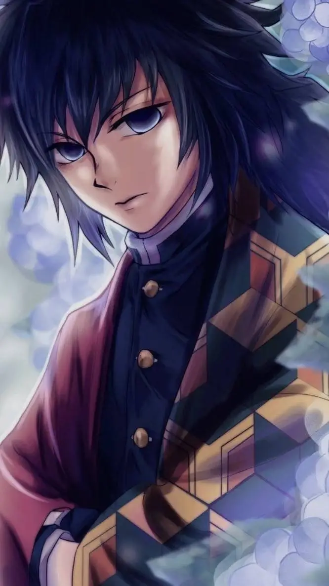 ai character: GiYU TOMiOKA background