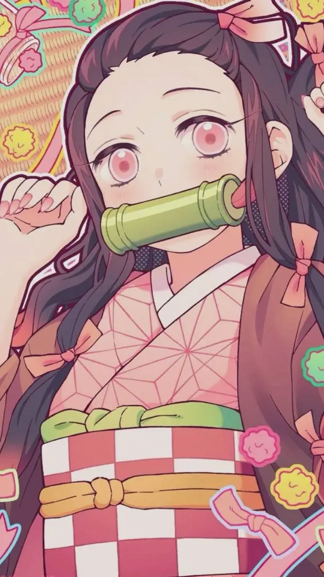 ai character: NƐZUKO'S BiRTHD★Y background