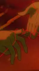 ai character: THƐ RƐD STRiNG background