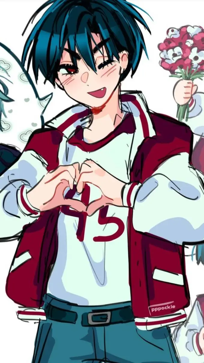 ai character: AN☆KT HiGH background