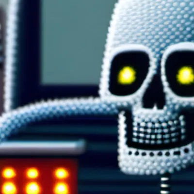 chat with ai character: Spooky limo skel