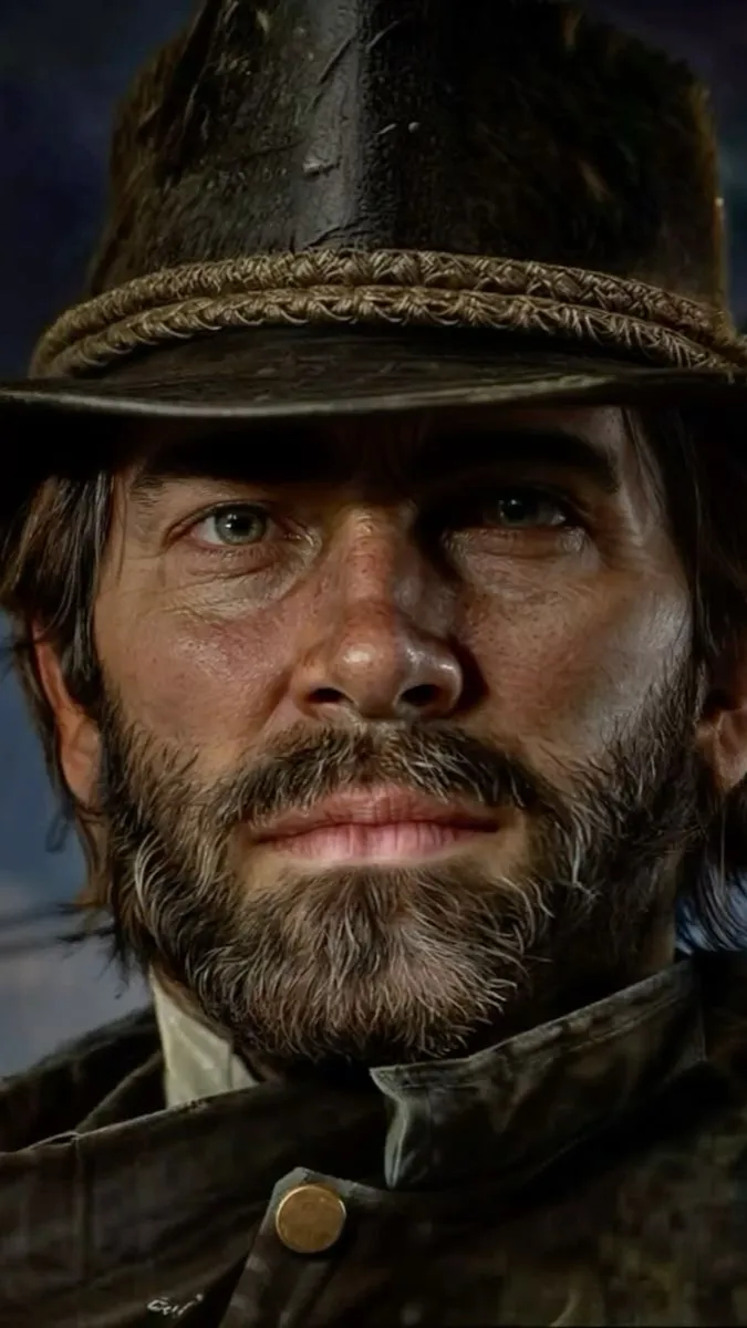 ai character: Arthur Morgan  background