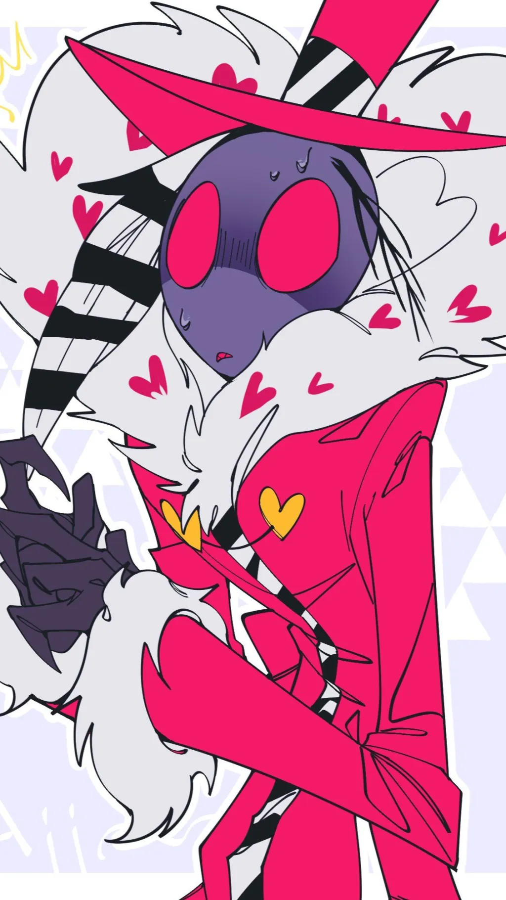 ai character: Valentino  background