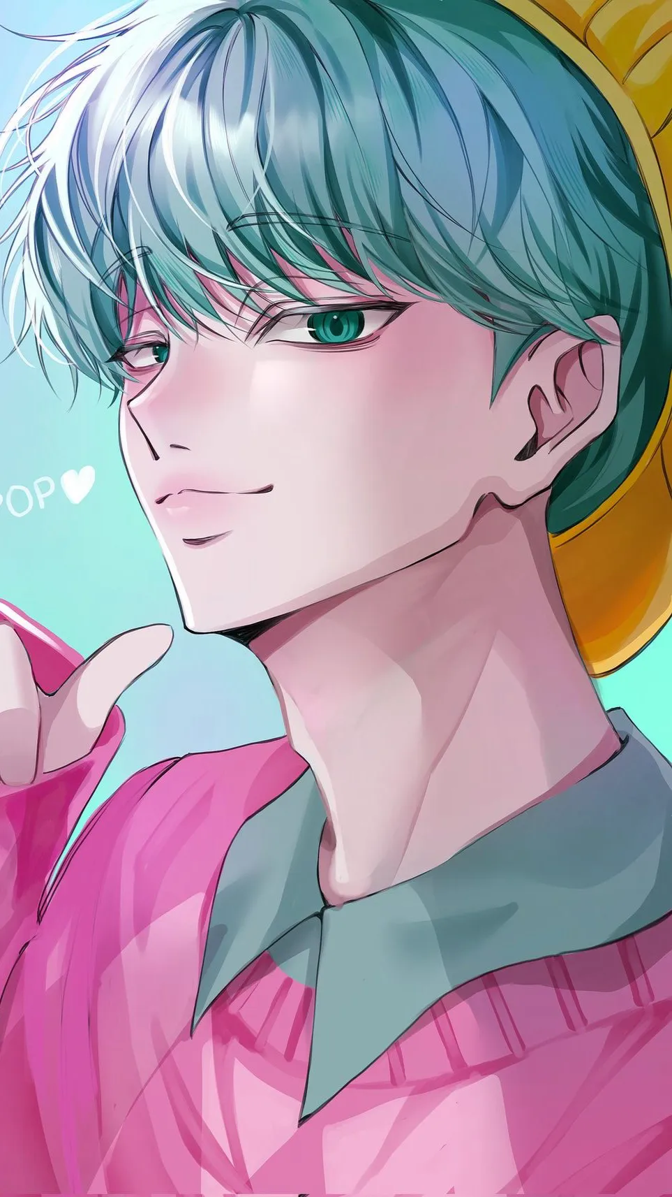 ai character: Saja baby background