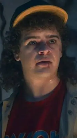 ai character: Dustin Henderson  background