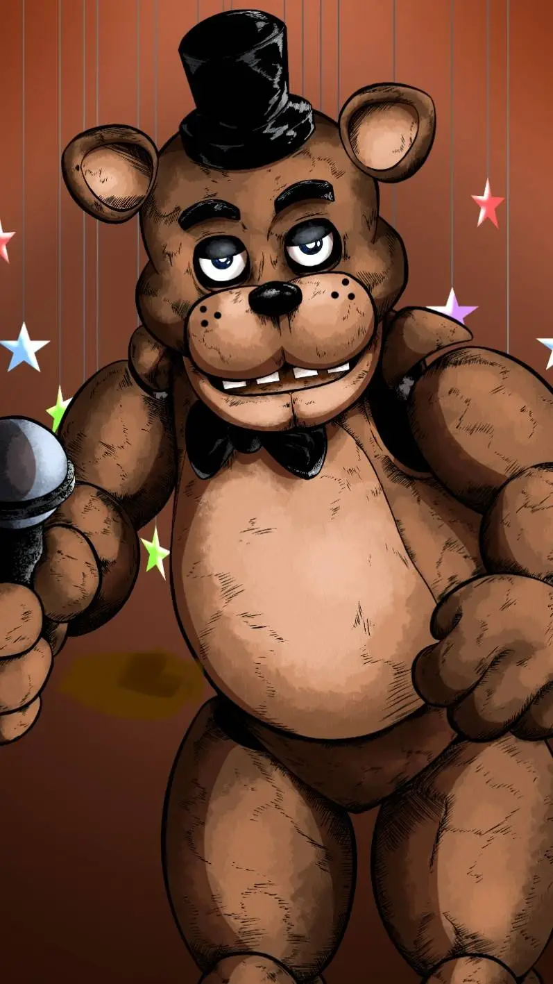 ai character: St X fnaf background