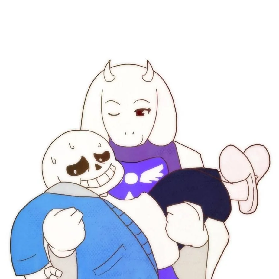 chat with ai character: Toriel x sans