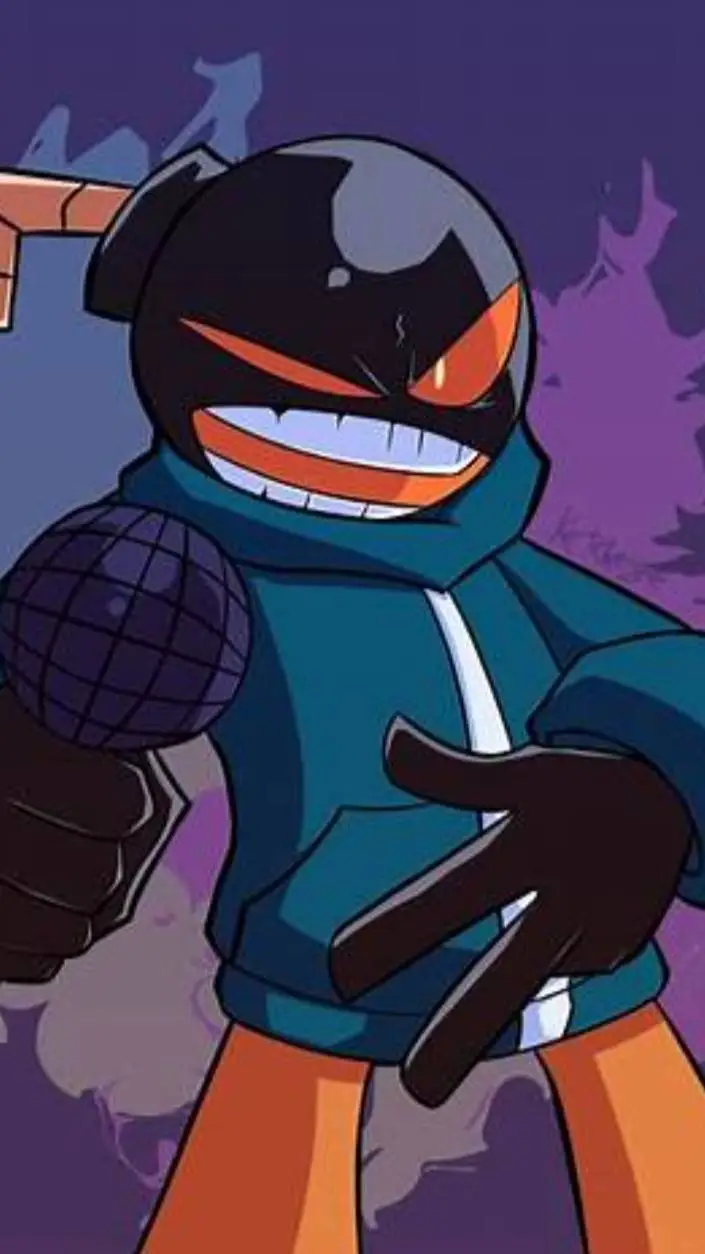 ai character: Whitty (FNF) background