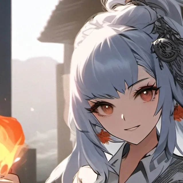 chat with ai character: fire