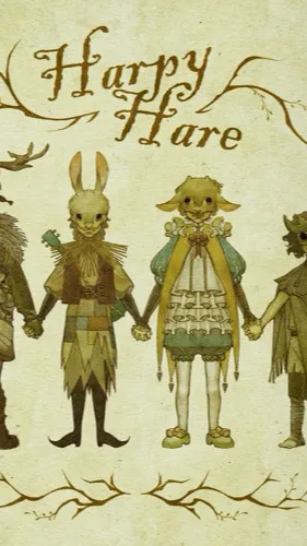 ai character: Harpy hare background