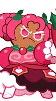 ai character: Hollyberry cookie background
