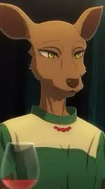 ai character: Azuki (Beastars) background