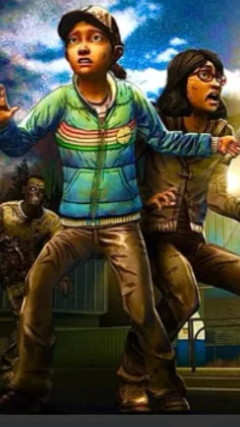 ai character: The walking dead  background