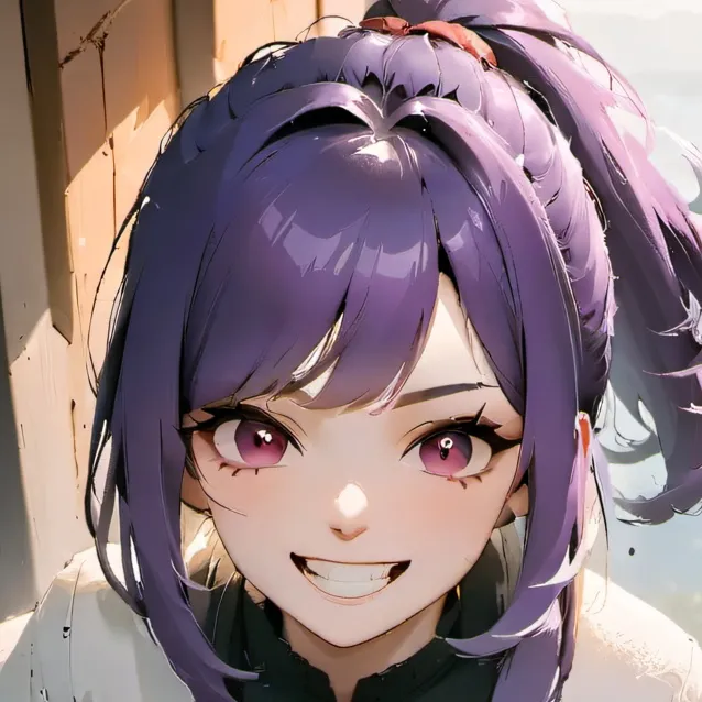 chat with ai character: mia (Purple)