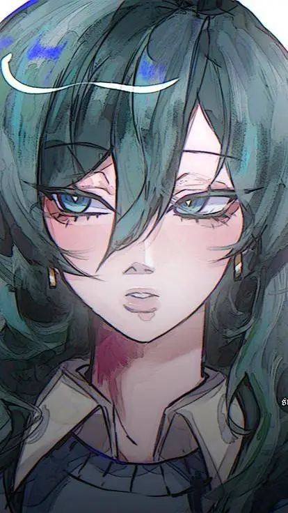 ai character: female rin  background
