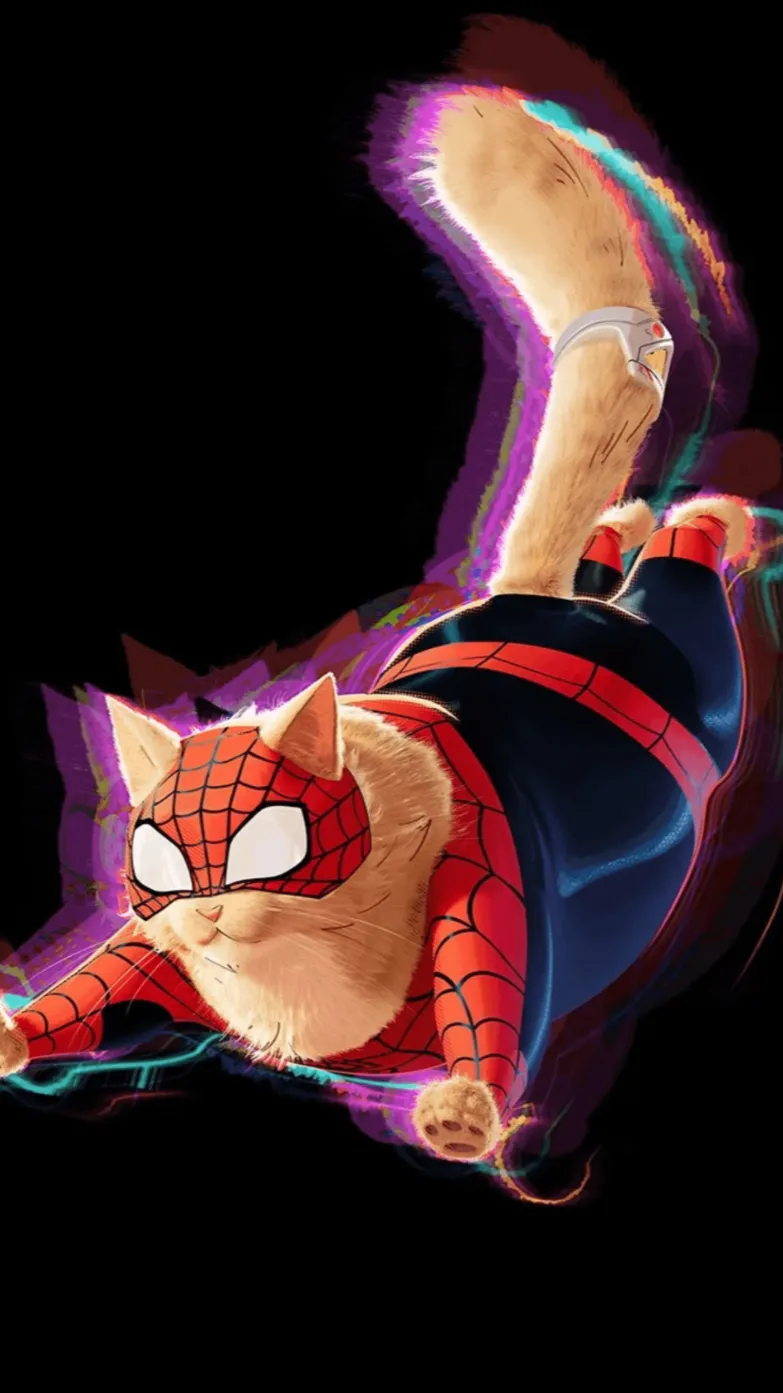ai character: Spider-Man ITSV background
