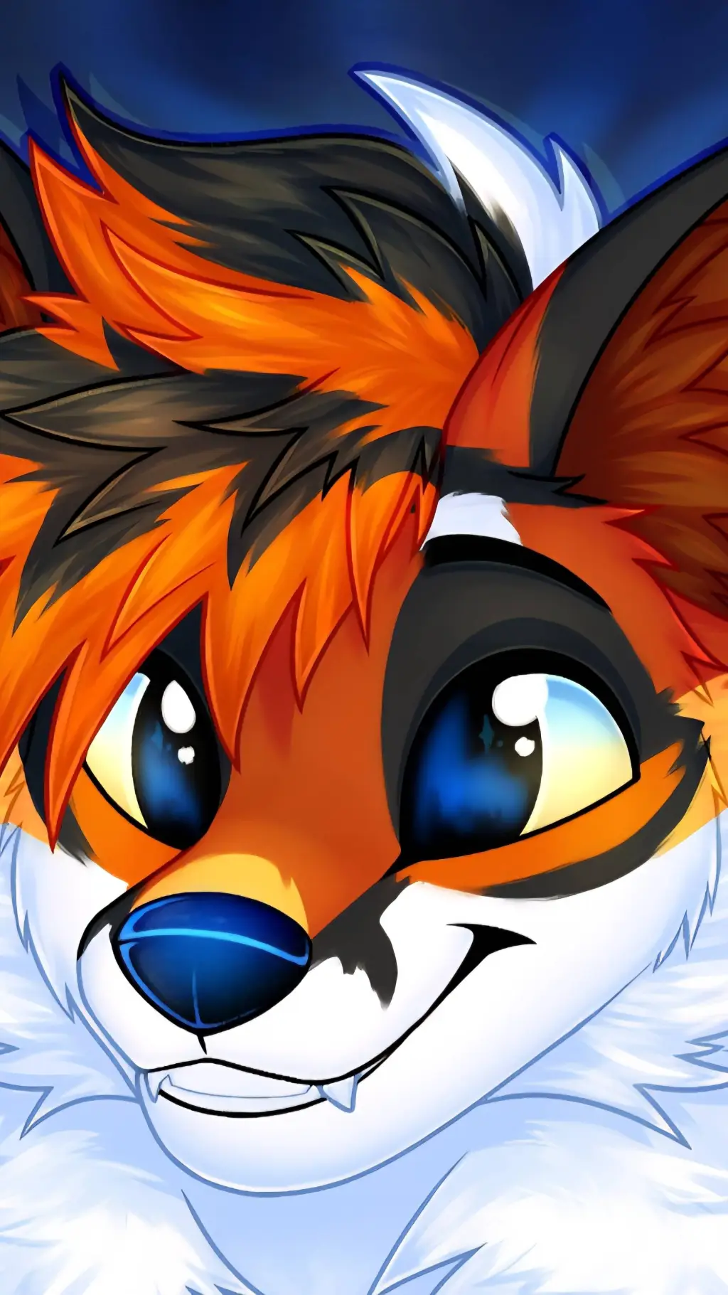 ai character: fox background