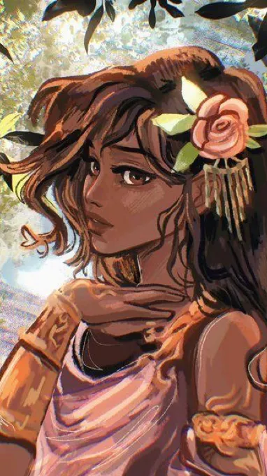 ai character: Piper Mclean ♥︎ background