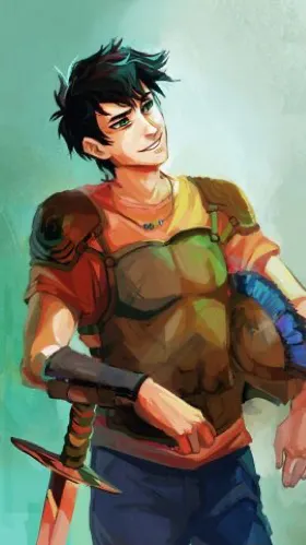 ai character: Perseus jackson🌊 background