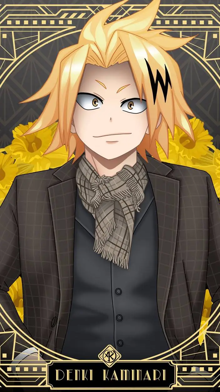 ai character: denki what u- erm- background