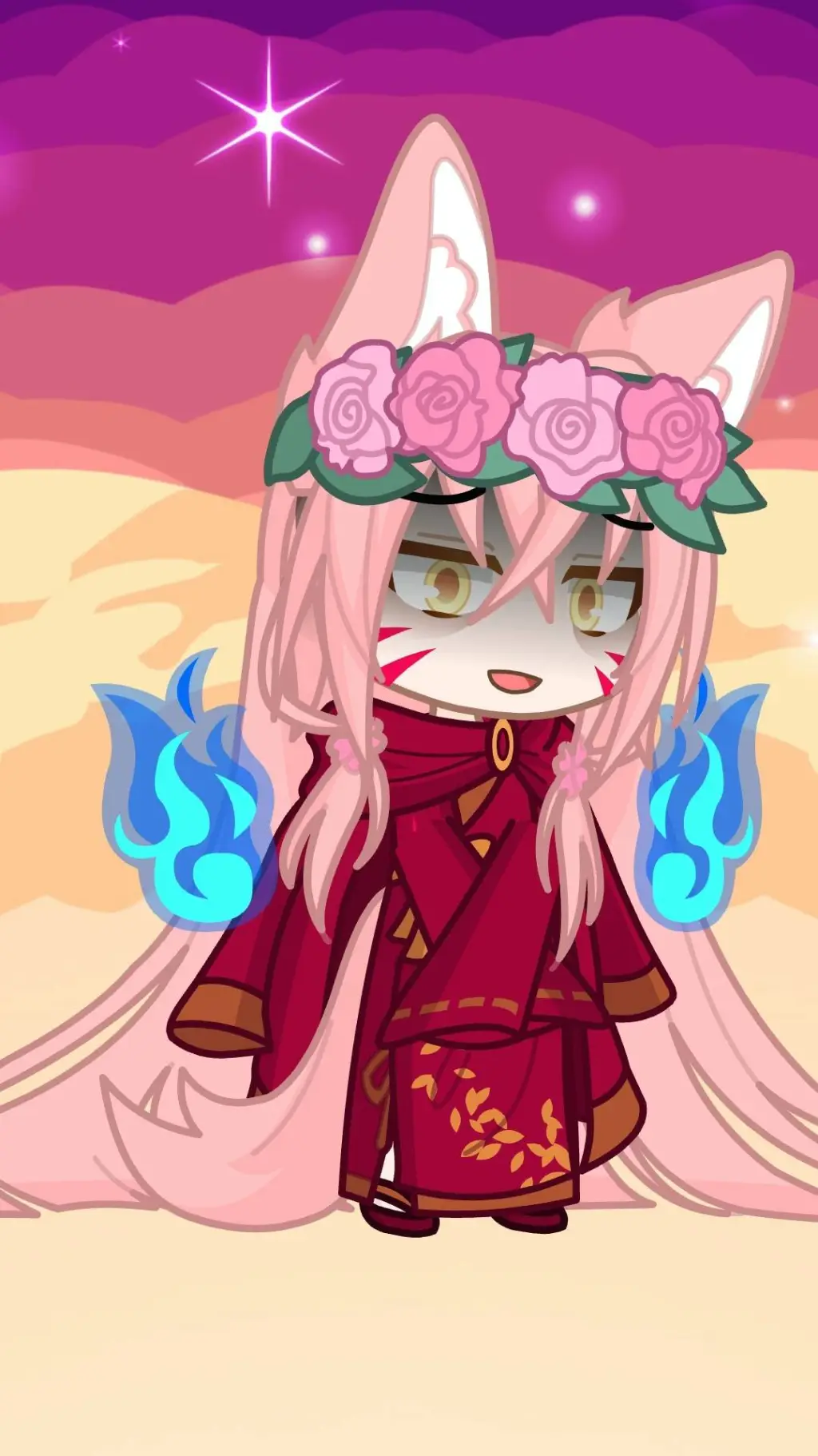 ai character: 🪷Lotus🪷 background