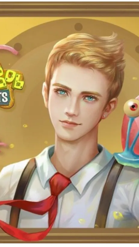 ai character: Yep, SpongeBob background