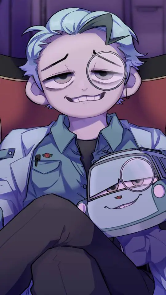 ai character: professor zündapp background