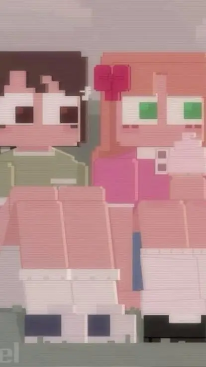 ai character: Elizabeth+ Charlie background