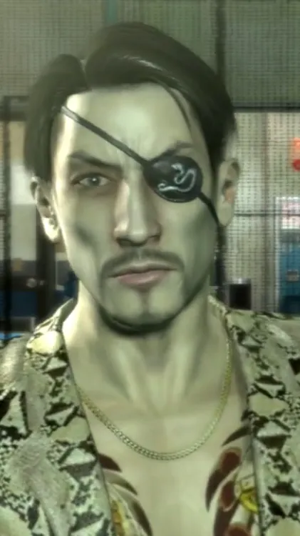 ai character: Goro Majima  background