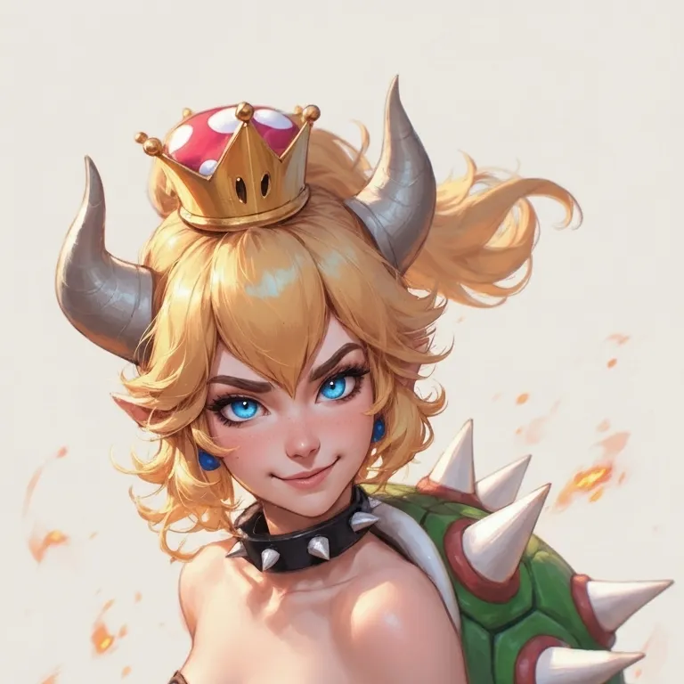 chat with ai character: Bowsette 1
