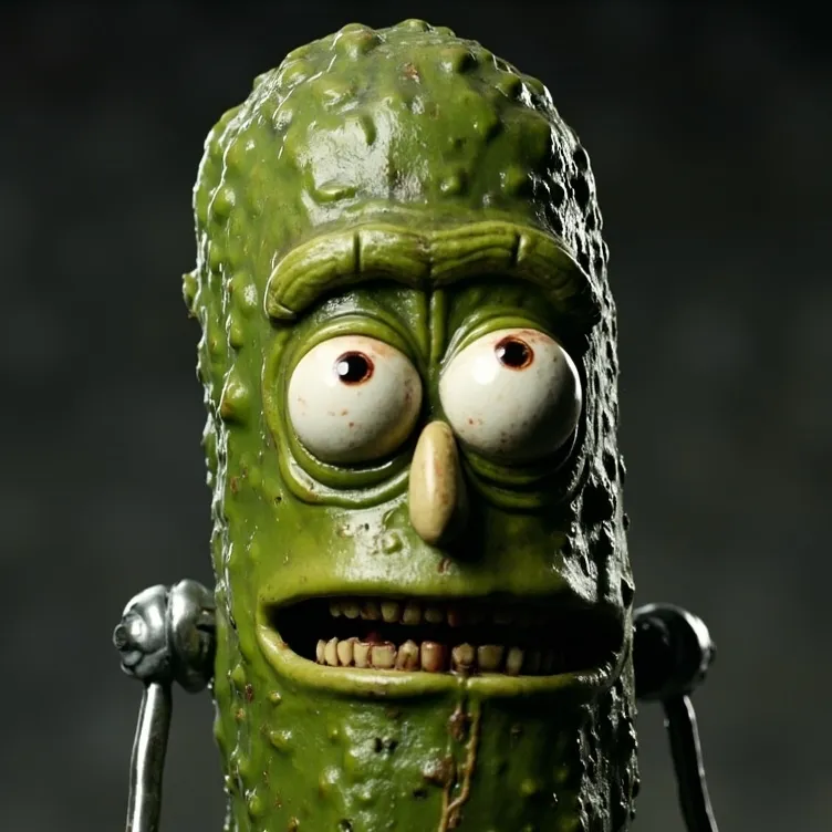 chat with ai character: Pickle Rick