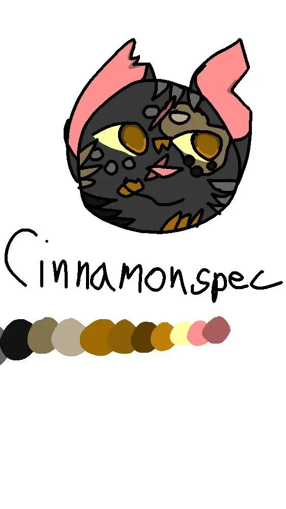 ai character: Cinnamonspec background