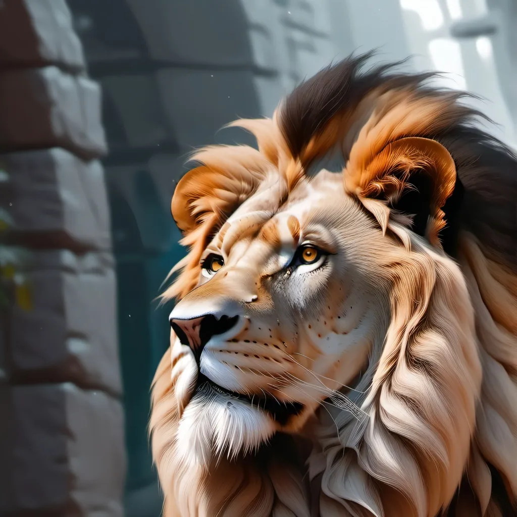 chat with ai character: Lion