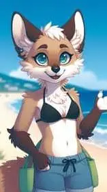 ai character: Sahara  background