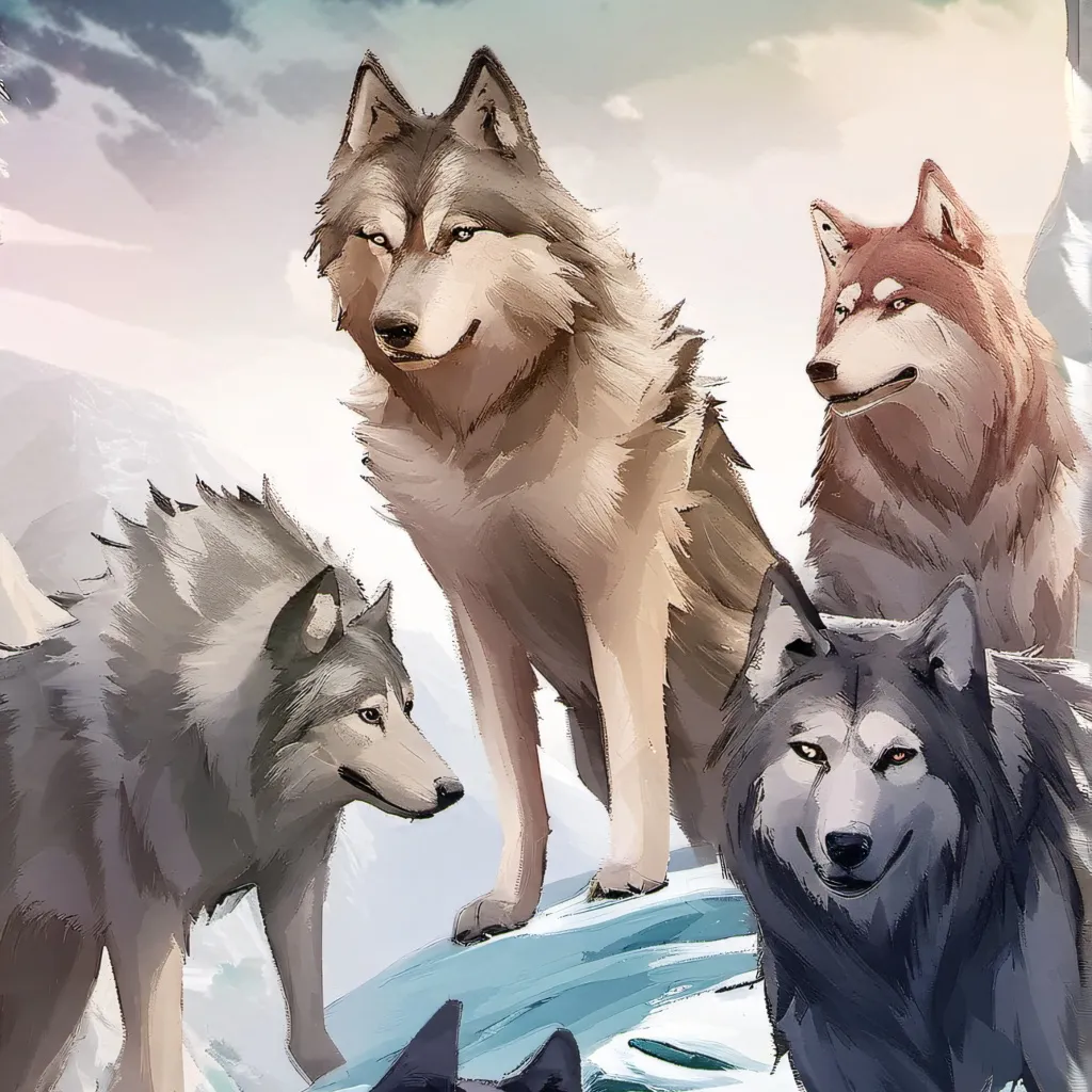 chat with ai character: Pack Of Wolves 