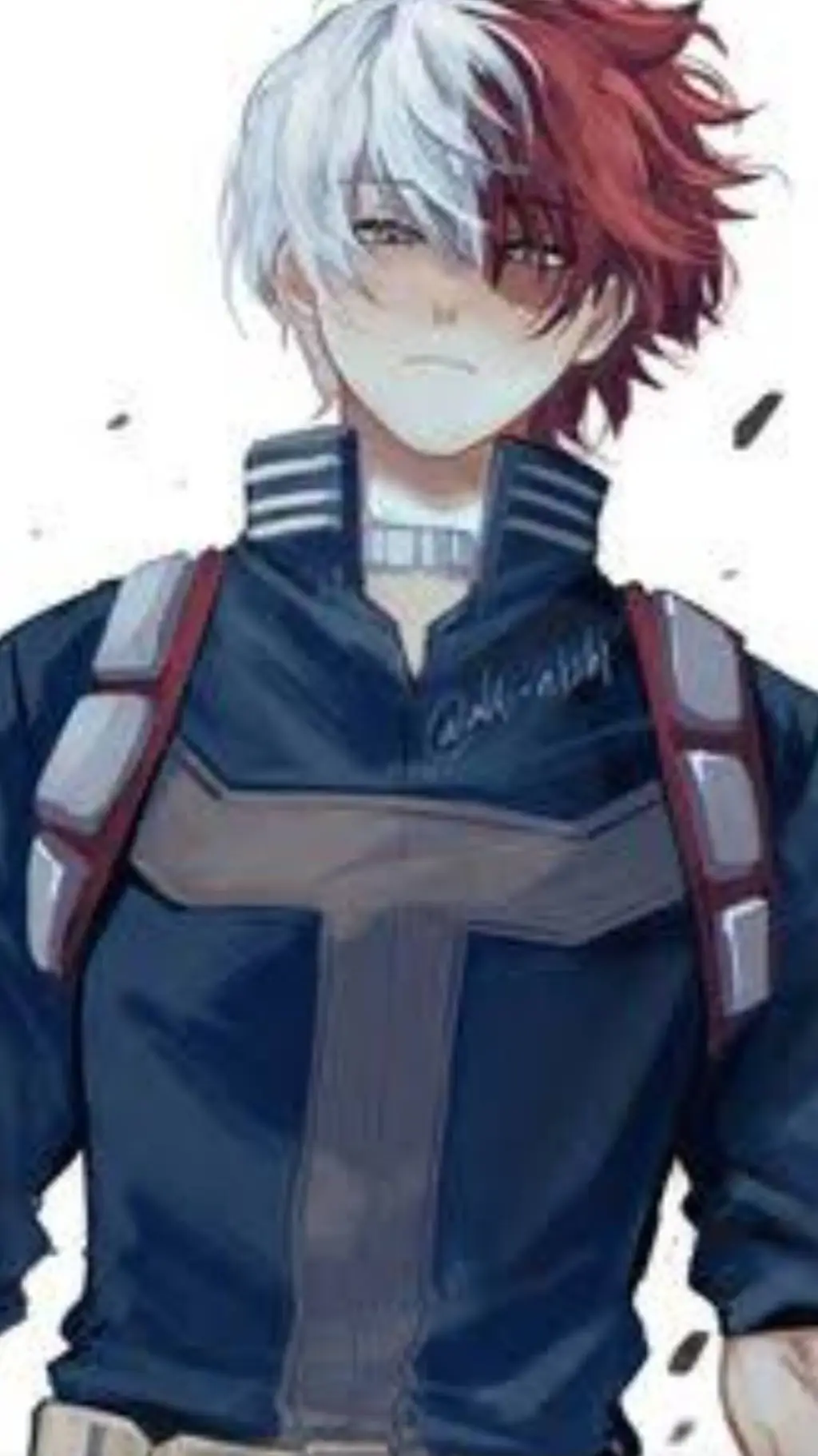ai character: Shoto todoroki  background