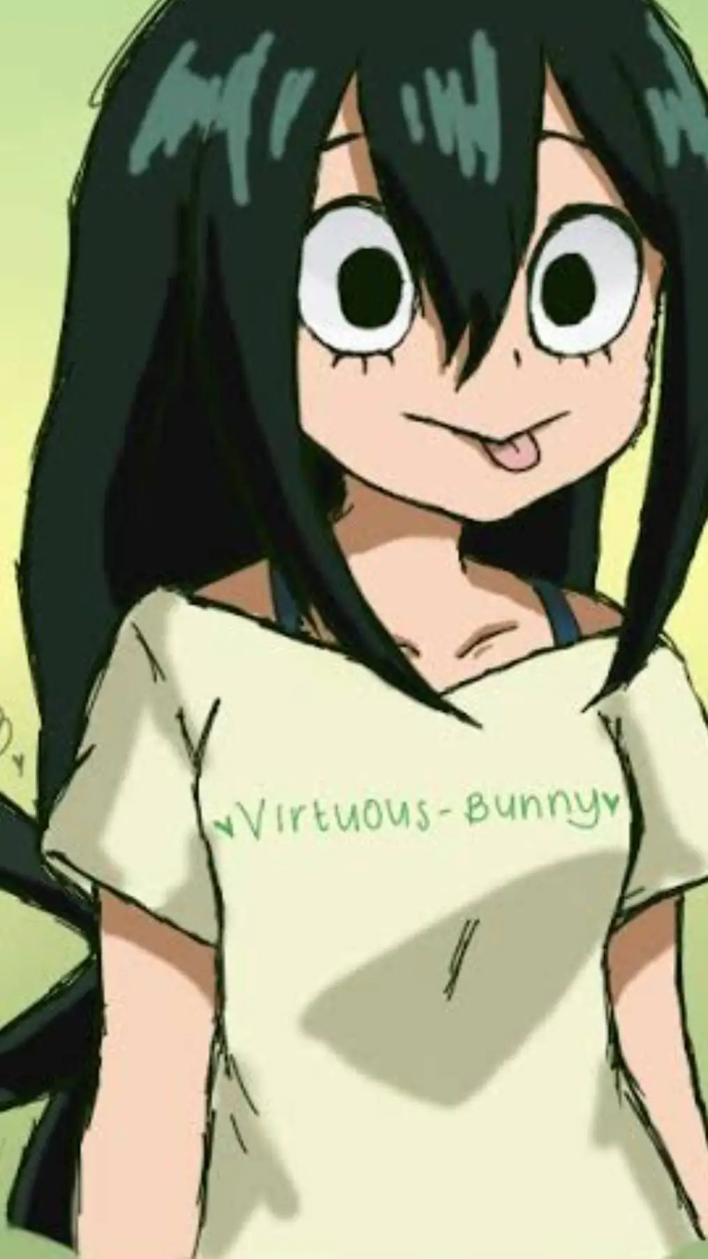 ai character: Asui  background