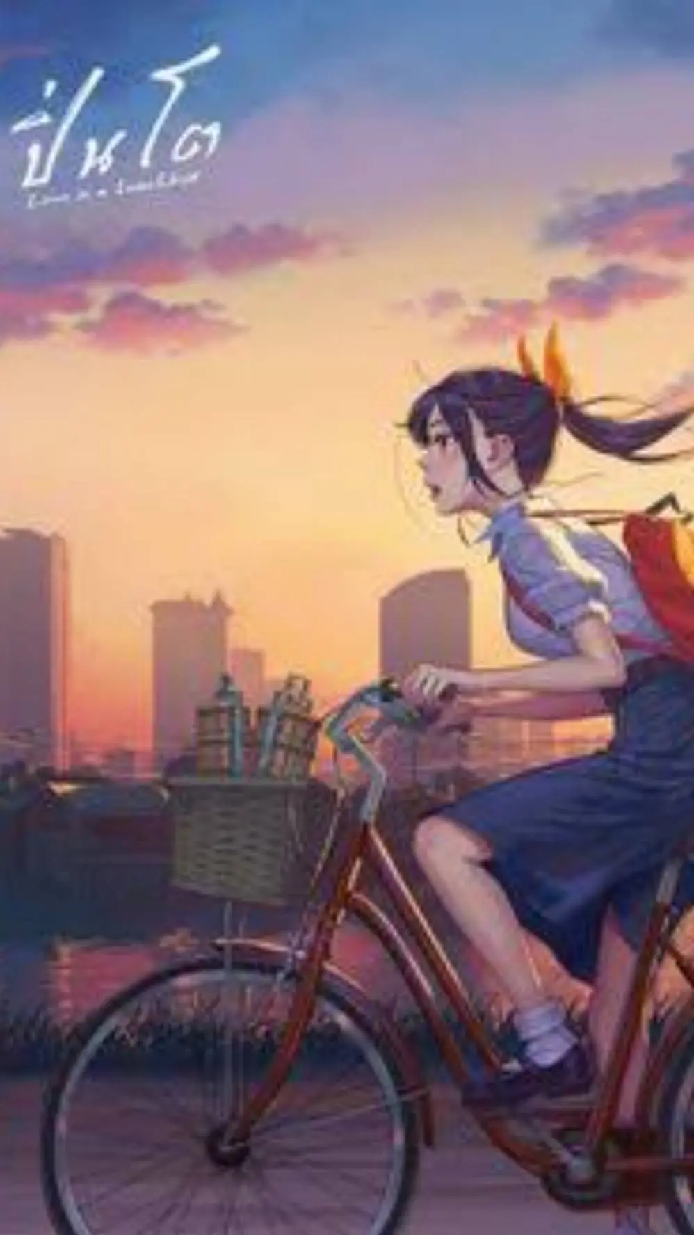 ai character: A Thailand Anime  background