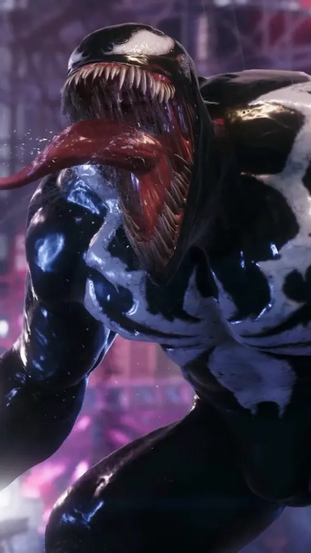 ai character: Venom  background