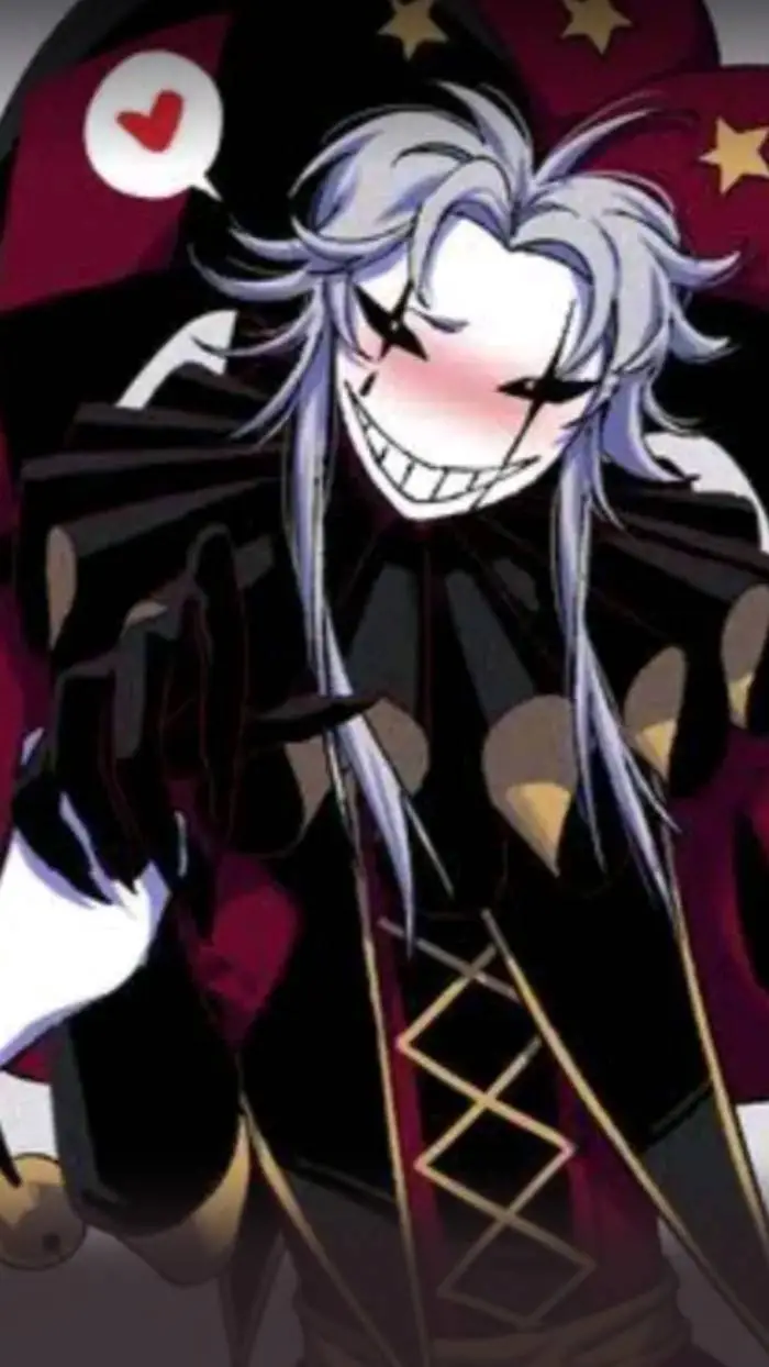 ai character: Pierrot....  background