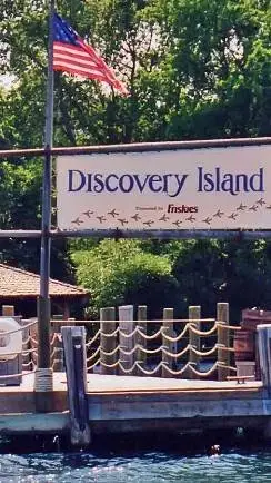 ai character: Discovery Island background