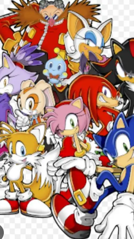 ai character: Sonic gang background