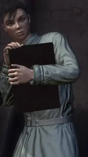ai character: Dr Young Arkham  background
